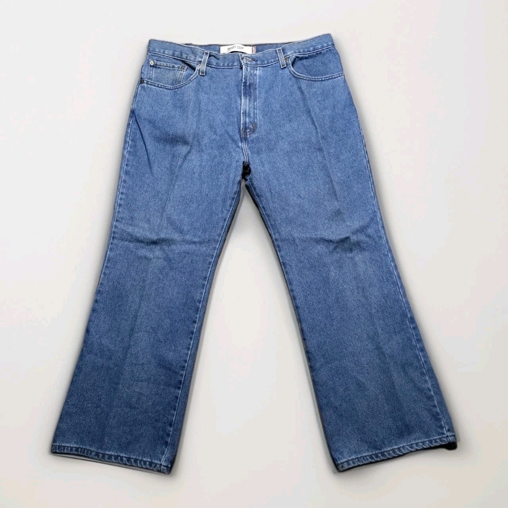 Levis 517 Y2K Boot Cut Jeans Mens 38x29 Blue Denim Classic Fit Relaxed